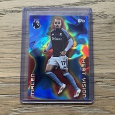 Topps Premier League 2026 Donyell Malen Aston Villa Heat Vision Case Hit Card