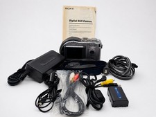 Vintage Sony MVC-CD300 CD Mavica Digital Camera Bundle w/ All Necessary Cables