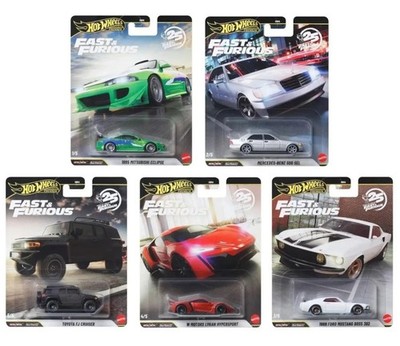 HOT WHEELS PREMIUM 2026 FAST & FURIOUS 25 N CASE 1/64 5 PIECES SET HNW46-956N-7B