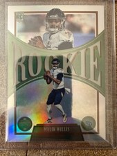 2022 Panini Chronicles Legacy Malik Willis Rookie Silver Prizm RC #202