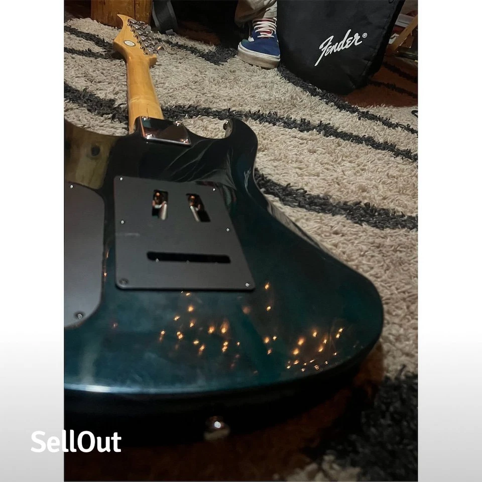 Jackson Electric Guitar 6-String Blue Solid Body Right-Handed Beginner - Image 4 of 4