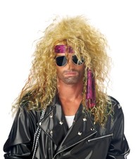 Heavy Metal Rocker Wig 70544 Costume Blonde Accessory