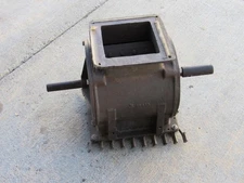 6" x 6" Square Rotary Air Lock Valve smoot buhler carbon steel 1" input/output