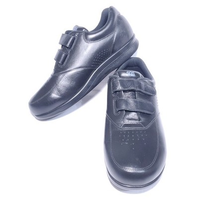 SAS MENS SHOES VTO 10.5 WW NWOB BLACK LEATHER DIABETIC LOAFER COMFORT