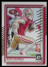2025 Donruss Optic #174 Ricky Pearsall San Francisco 49ers