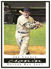 2003 Topps Gallery HOF #18B Joe Cronin White Sleeve ~ Boston Red Sox