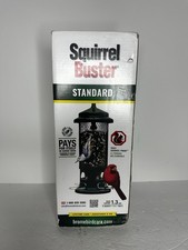 NEW Squirrel Buster Squirrel-proof Bird Feeder w/4 Metal Perches, Holds 1.3lbs