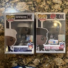 Funko Pop! NFL Deion Sanders 92 & 93 Lot Atlanta Falcons Dallas Cowboys