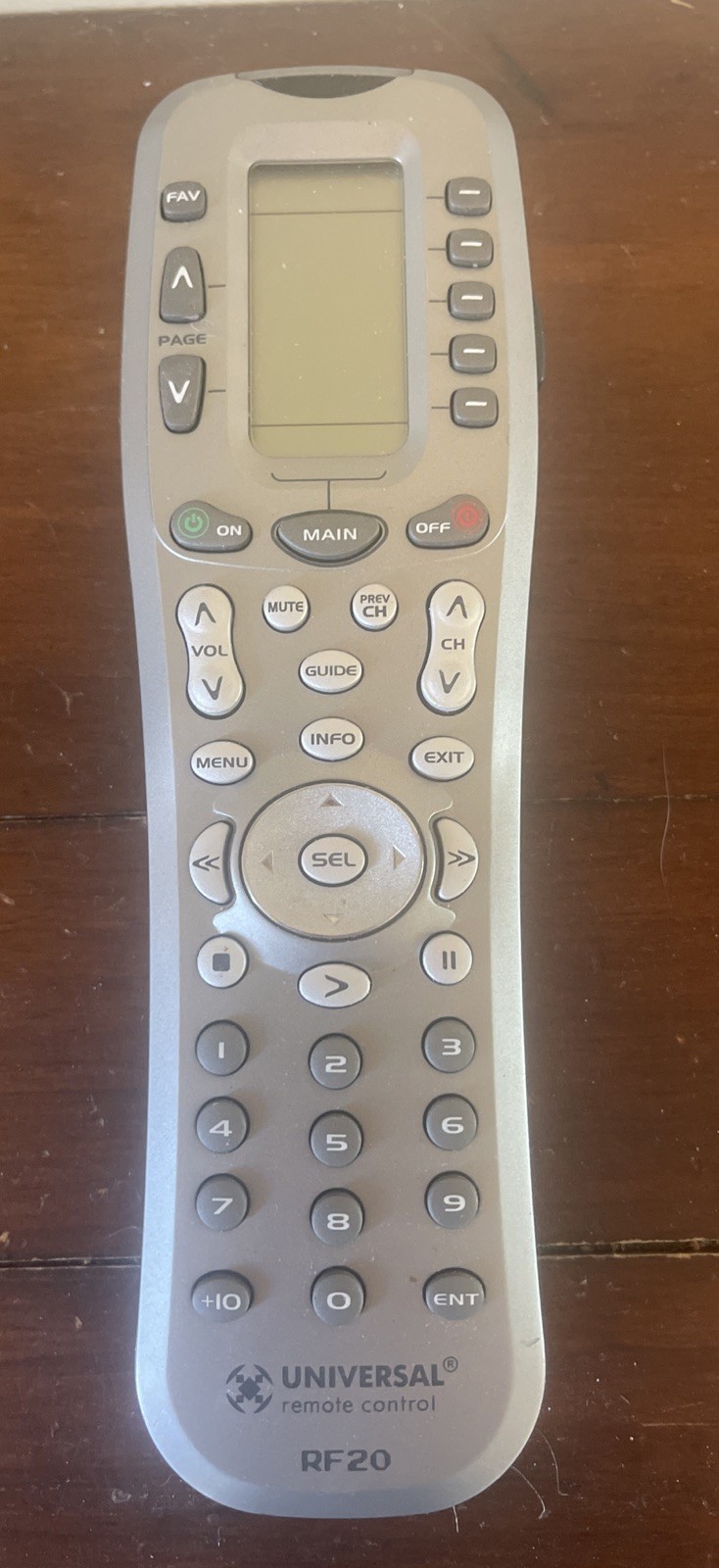 Control Rf20 Tested Urc-200 Silver
