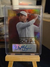 2021 Skybox Metal Universe Champions Matthew Wolff Premium Auto S-12