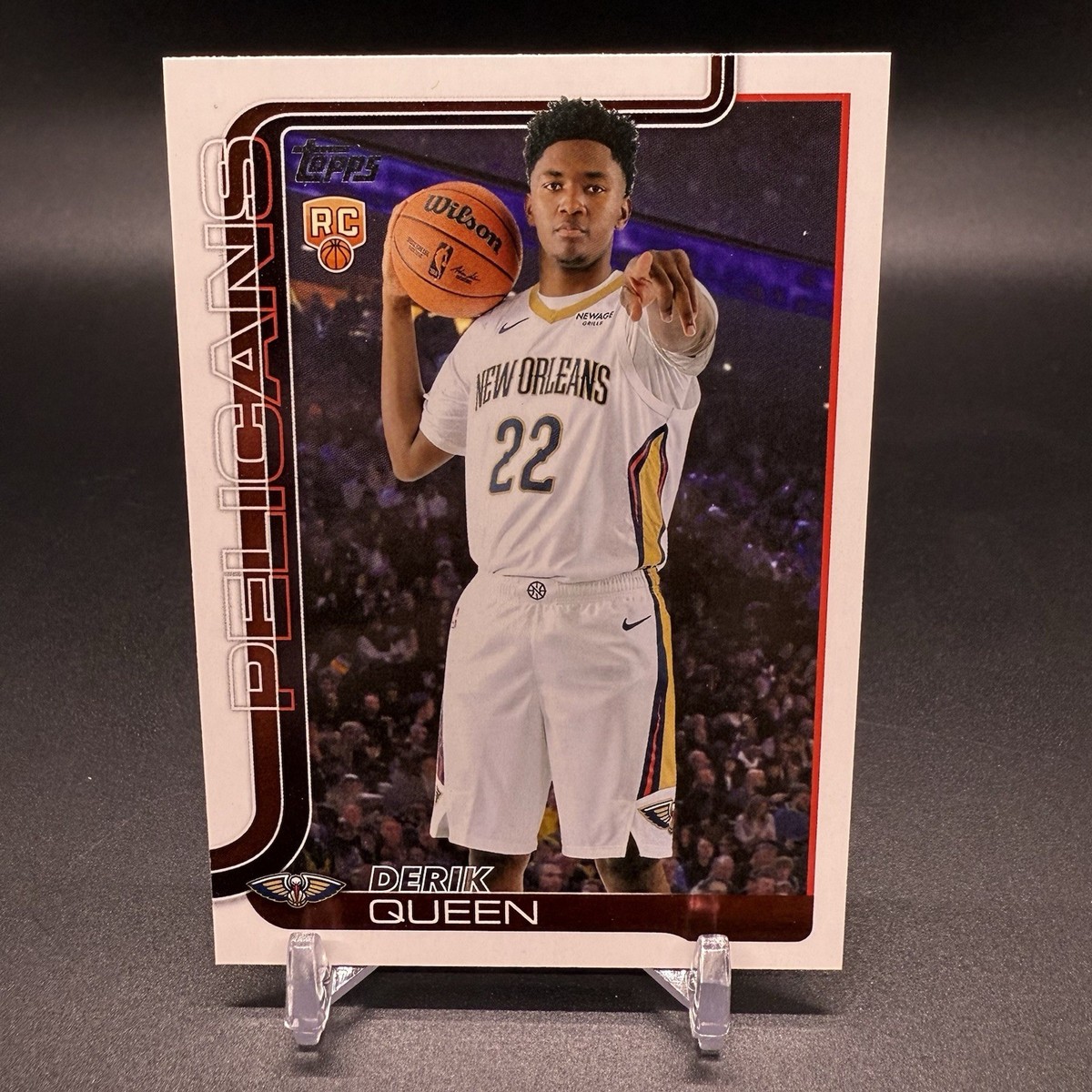 2025-26 Topps Derik Queen RC New Orleans Pelicans Rookie #213 | eBay