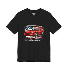 1989 Chevrolet Camaro Iroc Z T-shirt Red Streetwearclassic Car Gift For Men 1989 Chevrolet Camaro Iroc Z T-shirt Red Streetwearclassic Car Gift For Men