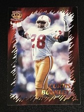 Football 1996 Pacific Dynagon Best Kept Secrets Curtis Buckley Buccaneers #BKS93
