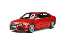 AUDI A4 RS RS 4 (B7) Quattro berlina 4.2 FSI 2005 rosso rosso rosso OT400 modello Otto 1:18
