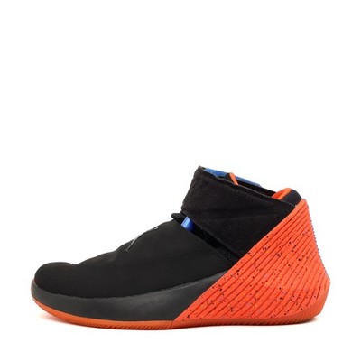 Jordan Herren Why Not Zer0.1 Sneaker EU 41 Schwarz/Orange/Blau Jumpman-Logo
