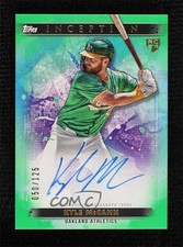 2024 Inception Base Rookie and Emerging Stars Green 50/125 Kyle McCann Auto 16wc