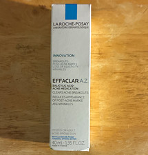 La Roche-Posay Effaclar A.Z. Salicylic Acid Face Acne Medication, 1.35 fl oz