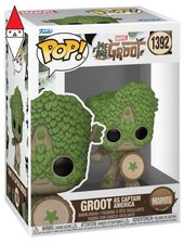 ACTION FIGURE FUNKO LCC WAG CAPTAIN AMERICA (POP VINYL - WE ARE GROOT)