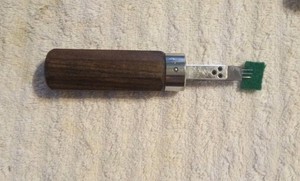 Piano Tuner Technician Voicing Tool With Rosewood Handle Wrench Needle Stor