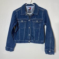 Tommy Hilfiger, Denim Jacket. Size Large in kids. In excellent condition