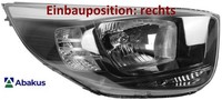Abakus 223-1167R-LDEM2 Hauptscheinwerfer Rechts Scheinwerfer FüR Kia