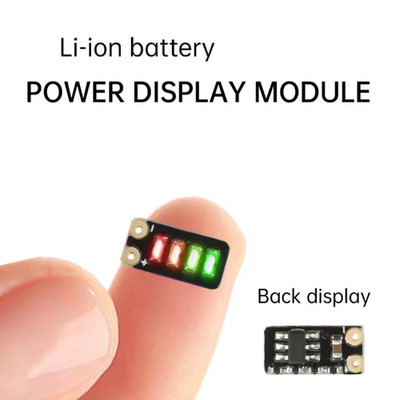 1pc Li-ion 1S Lithium Battery Capacity LED Display Tester PCB Module