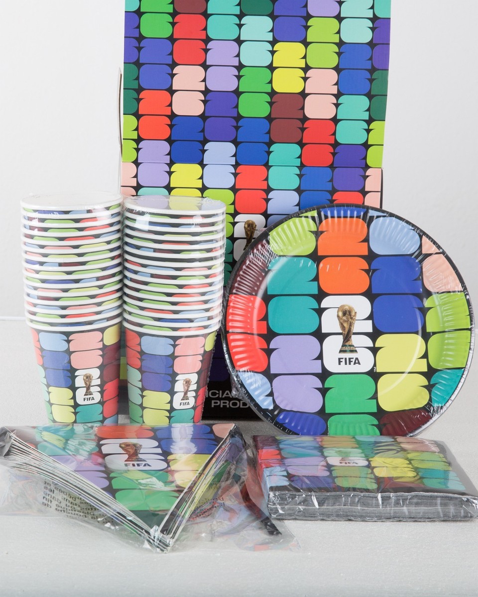 FIFA WORLD CUP2026 Disposable Party Dinnerware Set- Tournaments