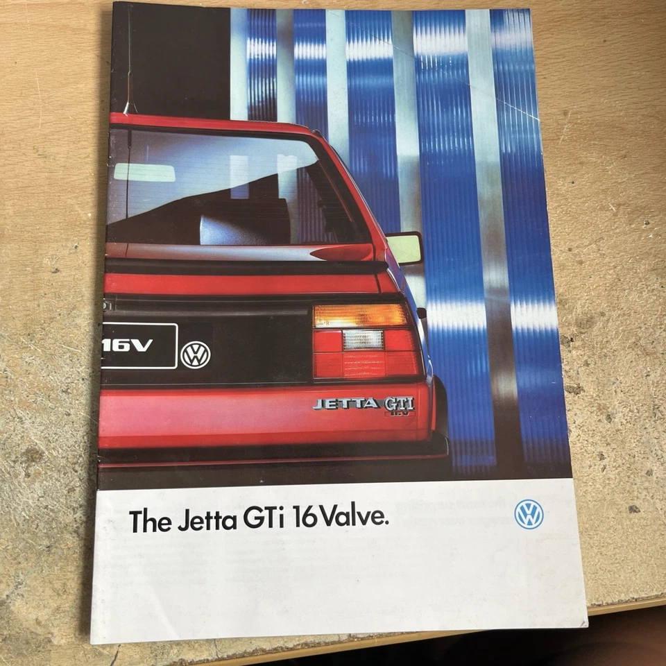Volkswagen Jetta GTi 16v Mk2 1987 UK Market Sales Brochure And Press Reviews I - Image 3 of 4