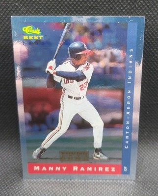 Manny Ramirez Classic Best 1993 Young Guns insert Foil YG18 AA
