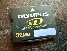 Olympus xD Picture Card 32MB - Tested Formatted