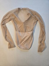 Natalie Leotard Girl Body Suit Size MC Tan