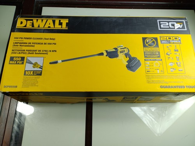 #ad DEWALT DCPW550P1 20V MAX 550 PSI Power Cleaner Kit w 5Ah Battery amp; Charger $143.99