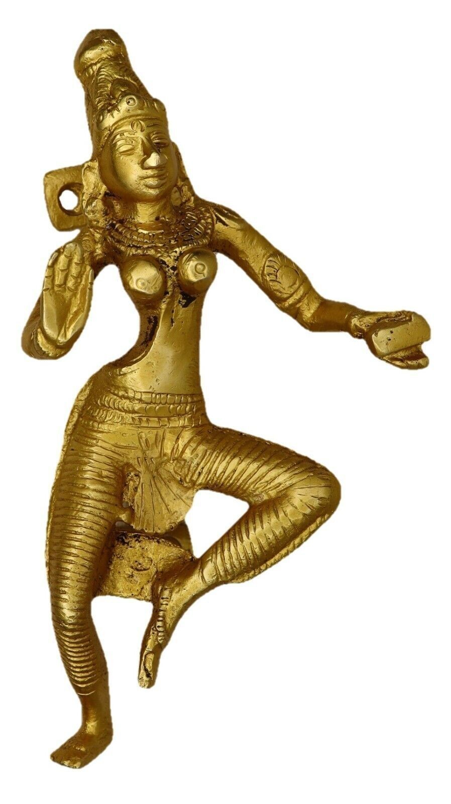 Dancing Deity Shape Window Pull Knob Antique Styl… - image 1