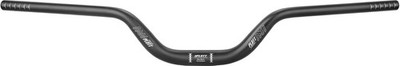 MTB Fahrrad Lenker 25.4/31.8 * 620/780mm, Aluminiumlegierung, 90mm Rise, Schwarz