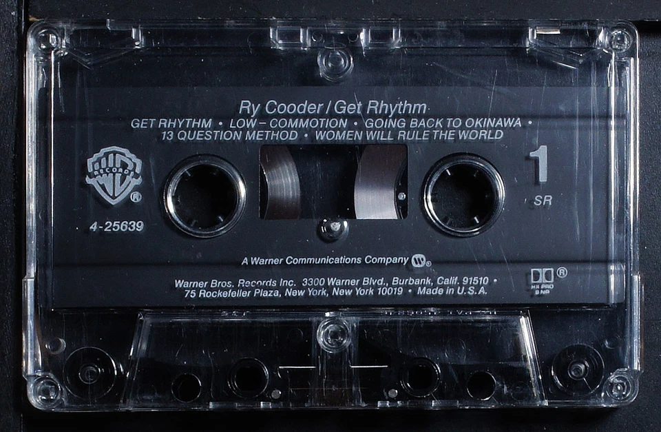 Ry Cooder - Get Rhythm - MC Cassette [NH28044] USA - Image 3 of 4