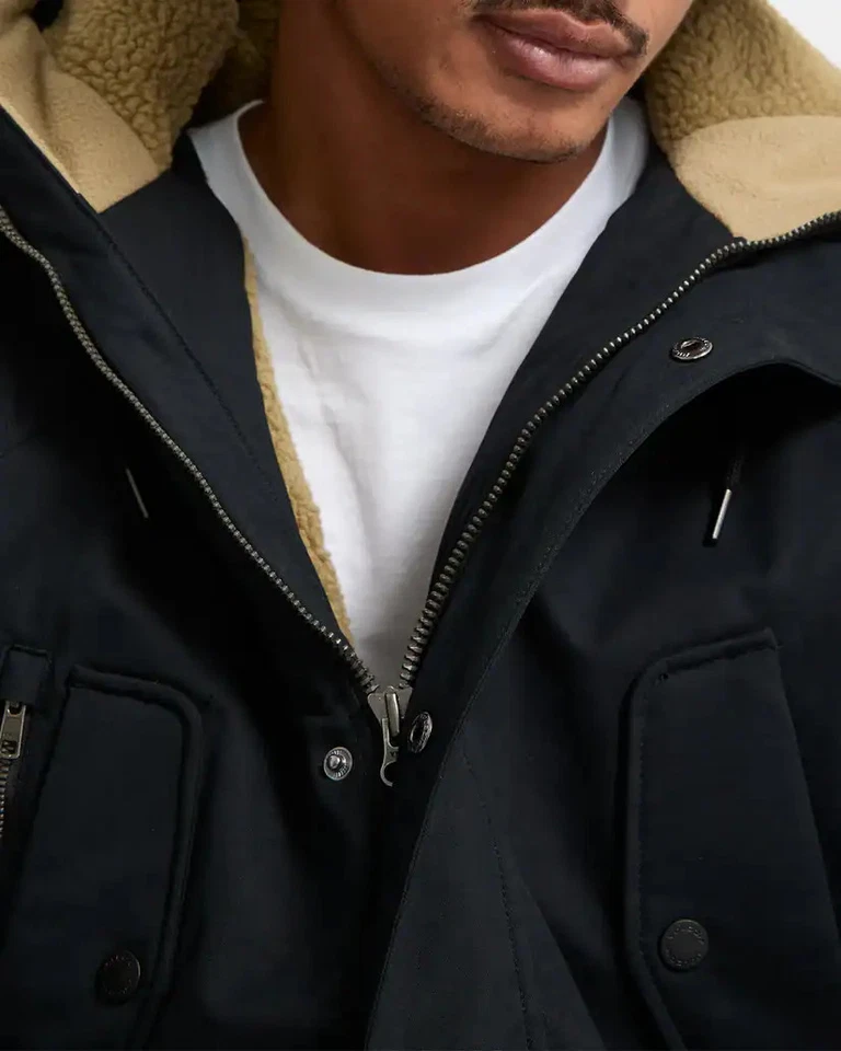 Volcom Starget 5K Teddy Fleece Parka (schwarz) - Bild 4 von 4