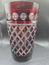 Ruby Highball Triumph collection by Imperial Estate Cut-To-Clear Tumbler Photos!