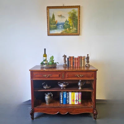 Antike Jugendstil Anrichte Landhaus Weinregal Hausbar Designerstück um 1900 - Bild 1 von 4