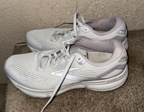 Brooks Ghost 15 Zapatos para Correr Para Mujer Talla 9 Gris Atlético Carretera Gimnasio Entrenadores Fabricantes de Equipo Original - Imagen 8 de 8