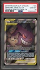 Pokemon Gengar e Mimikyu GX Team UP PORTUGUESE Full Alt Art #165 PSA 10 Gem Mint