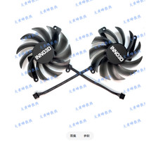 For INNO3D RTX4070 4070S Twin X2 Midnight Graphics Card Cooling Fan CF-12915S