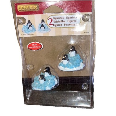 Lemax Christmas Winter Candy Penguin Colony 2 Figurines #22160 New