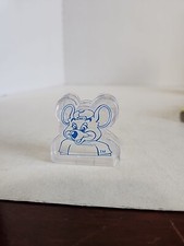 Chuck E. Cheese's Clear Plastic Prize Storage Container Small