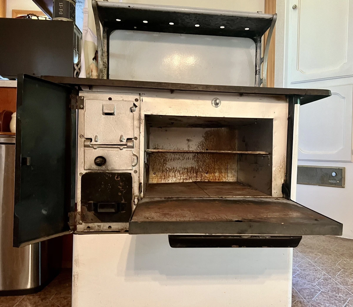 antique wood burning cook stove | eBay