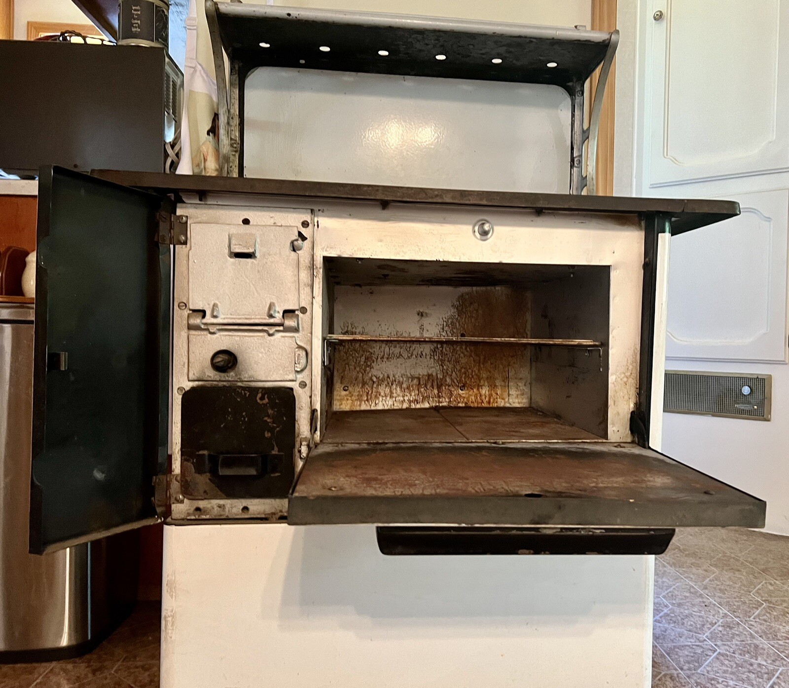 antique wood burning cook stove | eBay