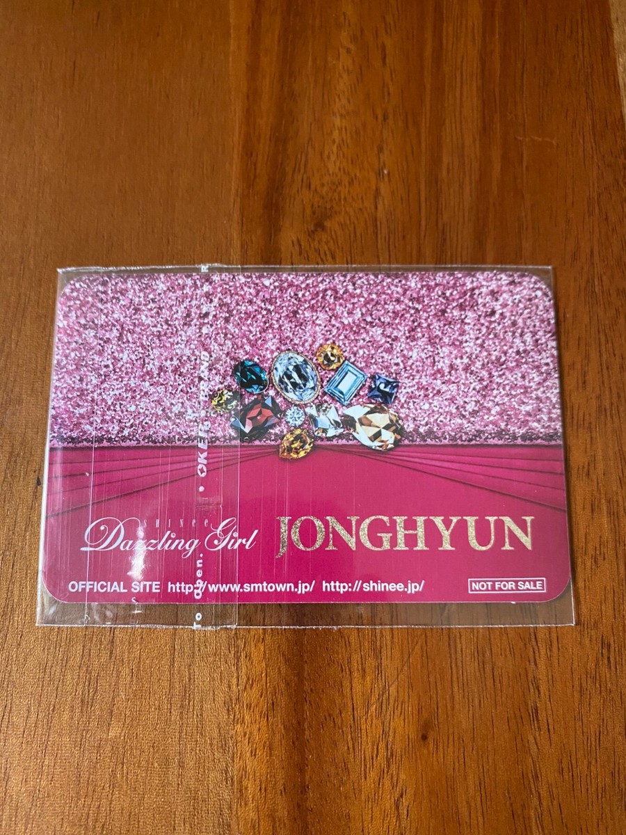 SHINee Jonghyun Official Photocards | eBay SHINee Jonghyun Official Photocards | eBay