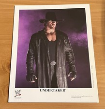 Original 2004 P-880 WWE Undertaker 8x10 Promo Photo Deadman WWF Mark Calloway