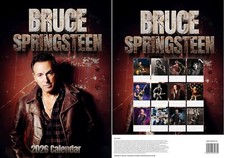 Bruce Springsteen A3 Calendar 2026 - By RR