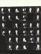 Original Contact Photo Sheet & Negatives Pat Benatar Bob Weir Grateful Dead 1982