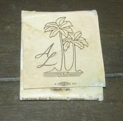 HAFA ADAI ANDERSON LODGE Matchbook AFB GUAM